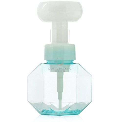 300Ml Flower Shape Foam Bottle Dispenser Empty Foaming Hand Soap Pump Bottles Perfect for Liquid Soap Foaming Hand Soap