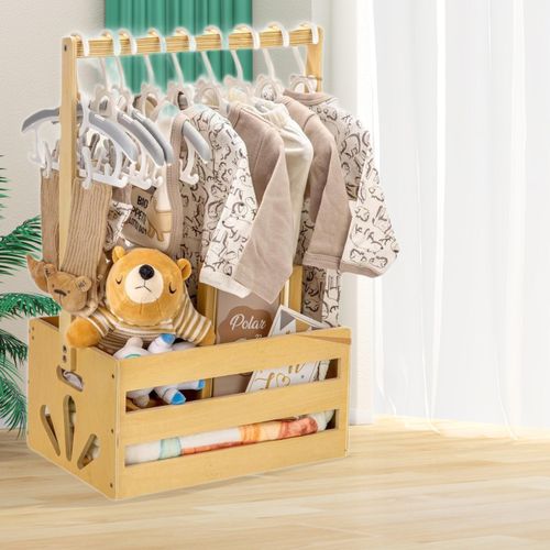 Baby Shower Crate Closet Baby Shower Gifts Basket For