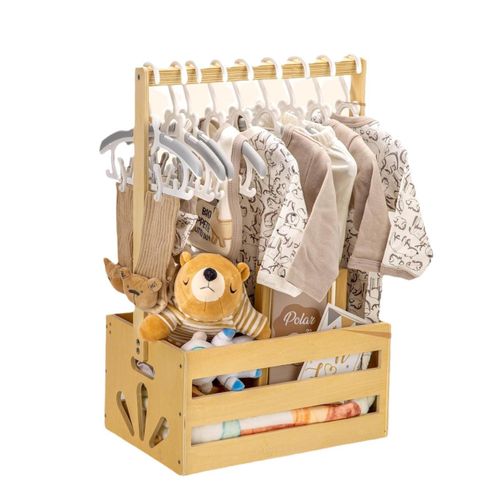 Baby Shower Crate Closet Baby Shower Gifts Basket For