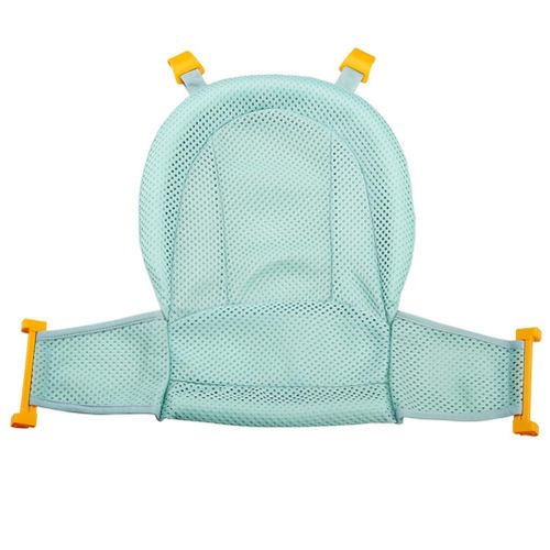 Baby Bath Mesh Shower Cushion T Type Adjustable Universal Bathtub Bracket Adjustable Baby Bath Seat New,Green NO5114