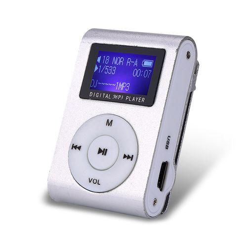 Metal Screen Plugin Card With Screen MP3 Iron Clip Mini