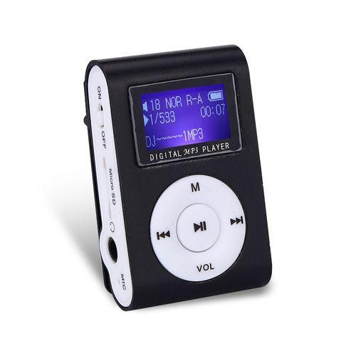 Metal Screen Plugin Card With Screen MP3 Iron Clip Mini