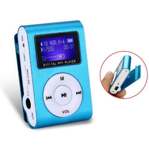 Metal Screen Plugin Card With Screen MP3 Iron Clip Mini