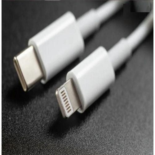 USB Type-C to Iphone 20W Fast Charge Cable, - White