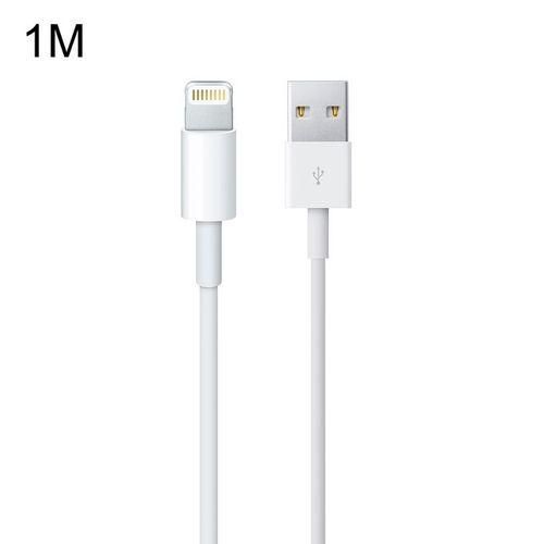 Lightning To Usb Cable Charger Compatible For Tablet,Personal Computer,Smartphone (Iphone Xs Max/Xr/Xs/X/8/7/6S/6Plus/5S,Ipad Pro/Air/Mini(1M:White)