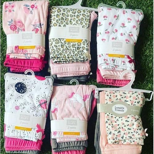 3pcs In A Pack Loveable Baby Unisex Cotton Trouser Panties