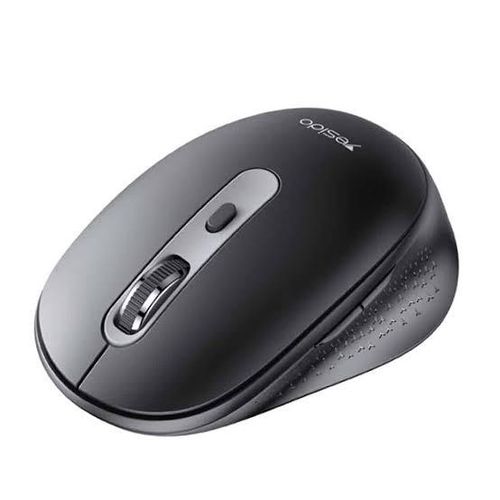 Yesido KB17 Lightweight Mechanical Wireless Mouse 3 Levels Adjustable with 2.4G 6D Black