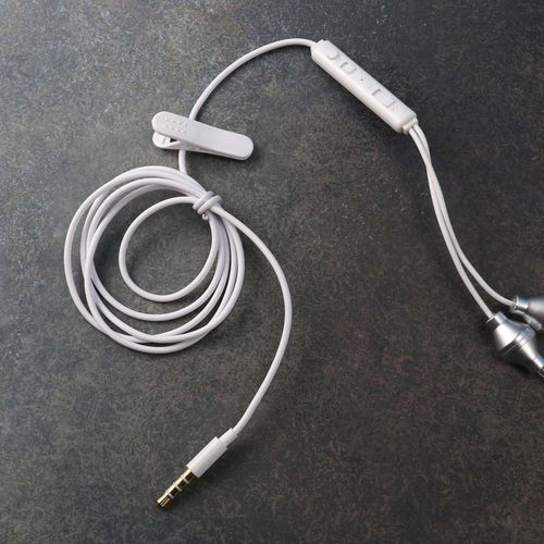 915 Generation Anti Radiation Binaural Earphones Stereo Headphones with Microphone Universal 35mm Noise Cancelling Air Tube Acoustic Earbuds