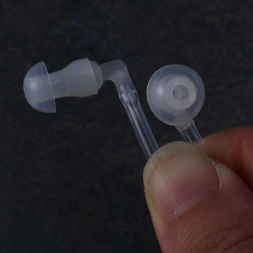 915 Generation Anti Radiation Binaural Earphones Stereo Headphones with Microphone Universal 35mm Noise Cancelling Air Tube Acoustic Earbuds