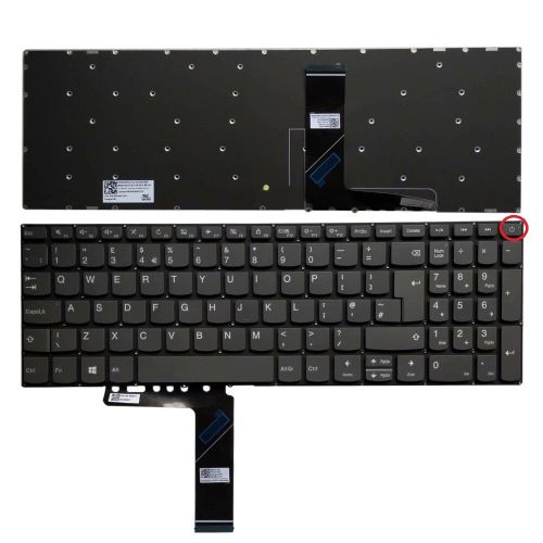 Lenovo Keyboard 4  Ideapad 320-15abr ,320-15ast ,320-15iap-Black