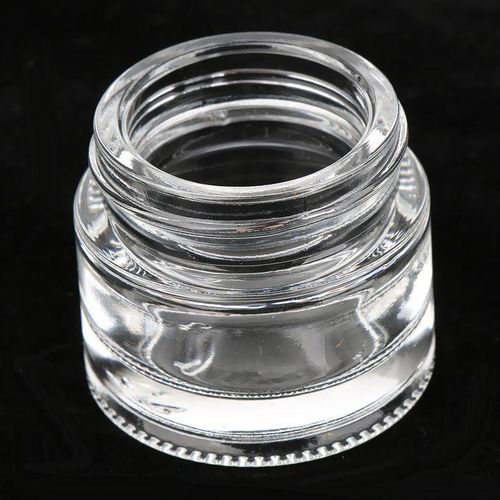 12pcs 5g Travel Mini Glass Empty  Sample Container Jar Pot Box