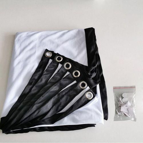 Ple Folding Soft  Urtain HD Portable Proje Tor  Urtain Polyester Spandex  Orporate Offi E Home TheaterWhite84 In Hes