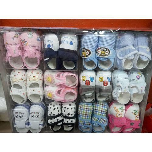 12pcs Baby Beautiful Designs Shoes  For All Occasion