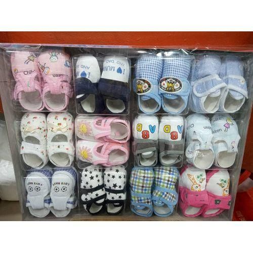 12pcs Baby Beautiful Designs Shoes  For All Occasion