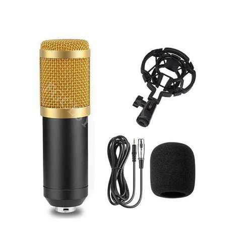 BM800 Condenser Microphone for Computer Studio Recording Professional Bm 800 Microphone with Shock Mount Karaoke Microphones Mic