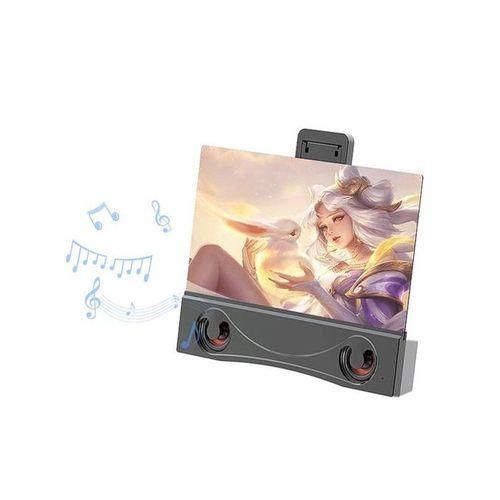 12 Inch Screen Magnifier Bluetooth Speaker 3D HD Mobile Phone Magnifier Projector Screen Amplifier