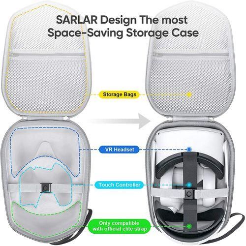 For Oculus Quest 2 Hard Carrying Case For