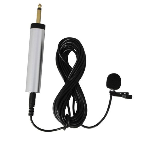 Portable External 3.5mm Hands-Free Mini Wired Collar Clip La