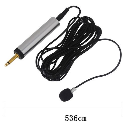 Portable External 3.5mm Hands-Free Mini Wired Collar Clip La