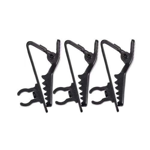 3pcs Microphone Lapel Tie Clip for Lapel Lavalier Mic