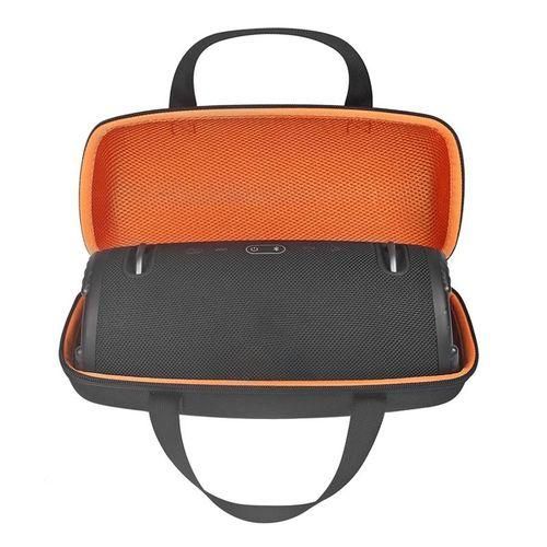 Hard Case for JBL Xtreme 3 Portable Bluetooth Speaker Travel Carrying Storage Holder with Zipper Pocket BlackOrange