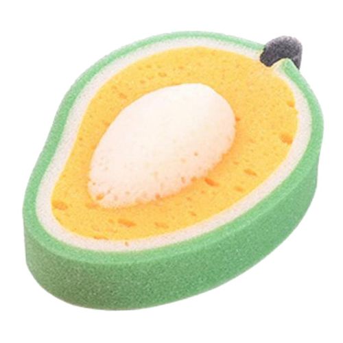 Cartoon Fruit Children Bath Cleaning Sponge Dishwashing Sponge Mango