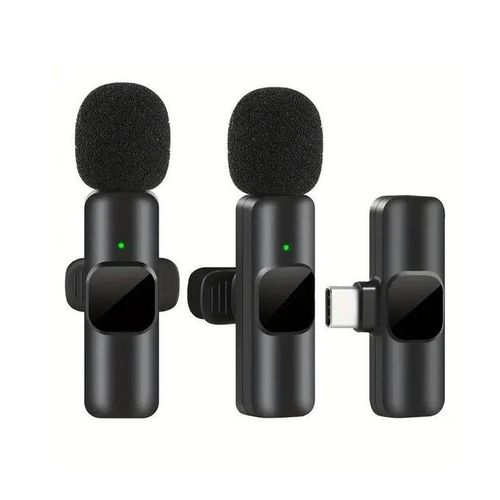 K9  Wireless Microfone for TypeC Phone 3.5MM