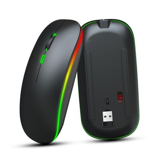 Rechargeable Bluetooth Wireless Mouse Ultra Slim - Color May Vary