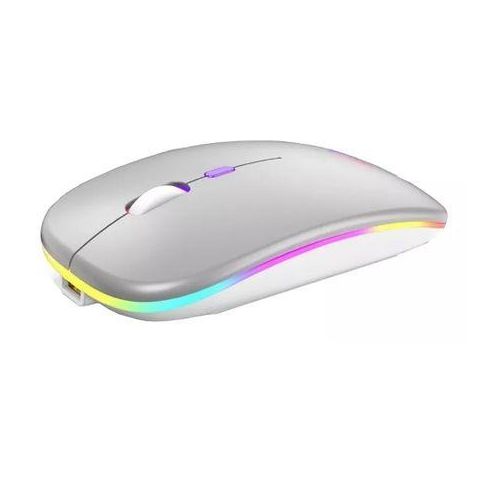 Rechargeable Bluetooth Wireless Mouse Ultra Slim - Color May Vary