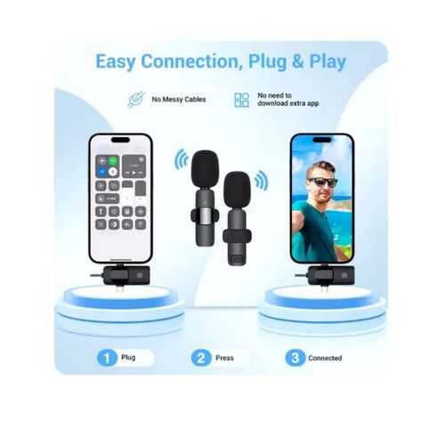 Mini BT Wireless Original Microphones-Black
