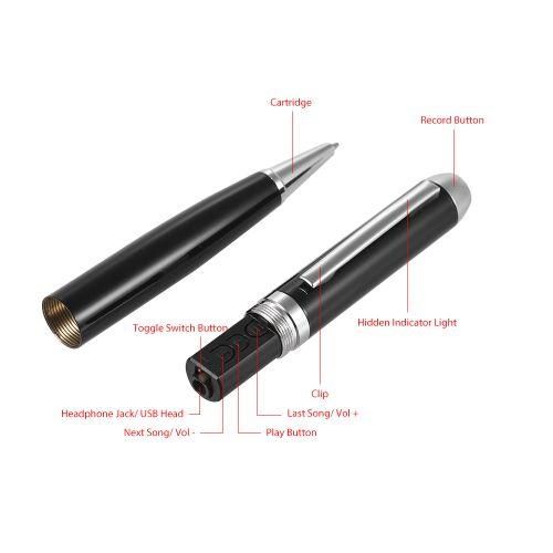 16GB Digital Voice Recorder Pen Sound Audio Dictaphone