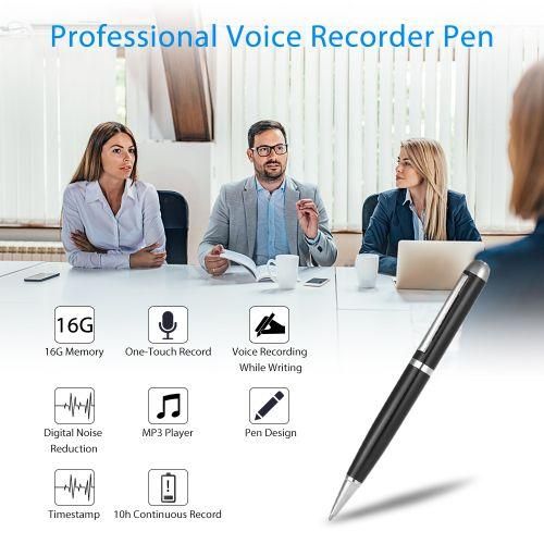 16GB Digital Voice Recorder Pen Sound Audio Dictaphone
