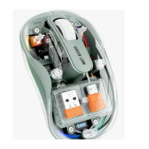 Green Lion Turtle Wireless Mouse