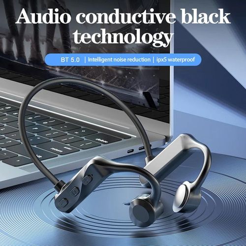 Bone Conduction Headphones Handfree Ear Hook Earphones Lightweight Bluetooth-Compatible Comfortable To Wear Sport Earphones