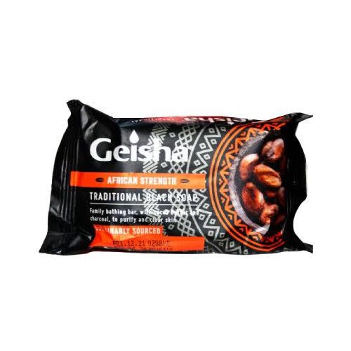 Geisha black soap( 6pc)