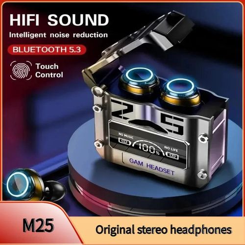 New M25 wireless headphones earphones Bluetooth touch control noise reduction stereo earphone headsets