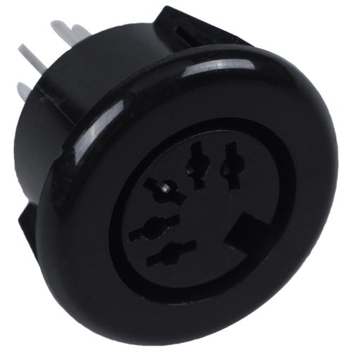 915 Generation Female 5 Pin DIN Plug Panel Mounted Keyboard Cable Connector