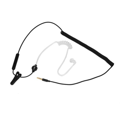 915 Generation In-Ear Mono Earbud Headphones with Mic Spring Coil Reinforce
