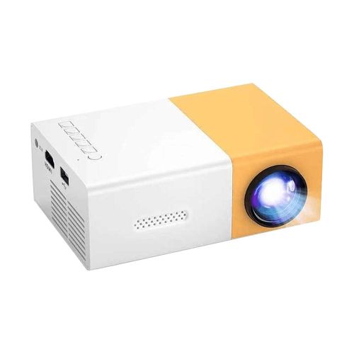 YG300 Mini Projector Audio YG-300 HD USB Mini Projector Support 1080P Home Media Player Home Theater Cinema NO5119