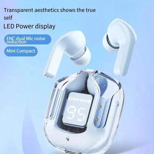 Hqai h4 TWS earphone wireless Bluetooth 5.0 headphones LED display sport gaming headsets noise reduction earbuds with mic