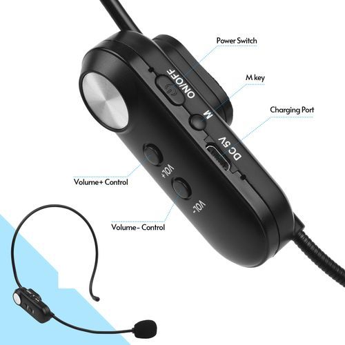 Headset All-Purpose Wireless Microphone UHF Wireless