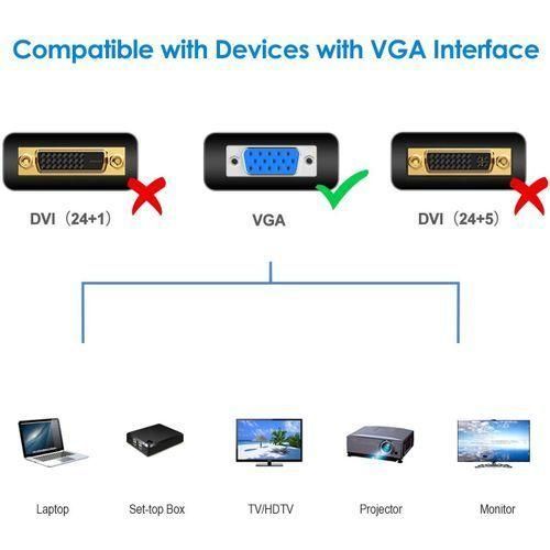 10m VGA to VGA Cable - Blue,Black