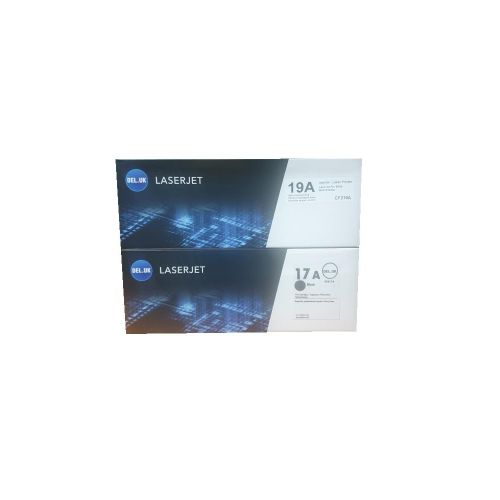 Del.uk 17A&19A Compatible Toner Cartridge And Drum Unit Combo Pack