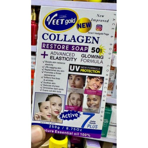 Veet Gold Collagen Restore Lotion And Soap