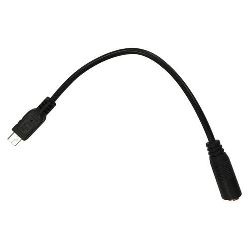 Mini USB To 3.5mm Mic Microphone Adapter Cable Cord