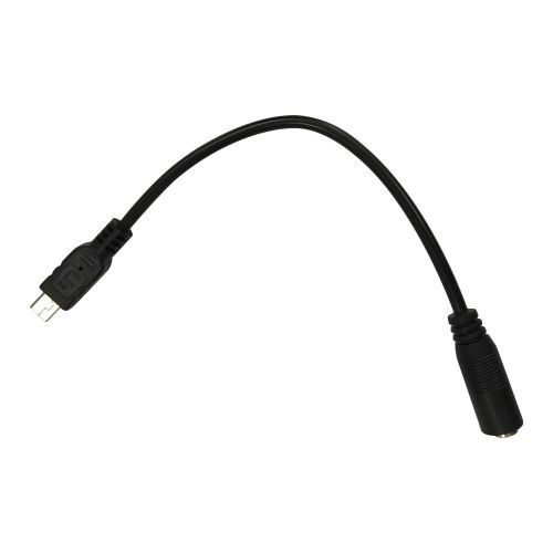Mini USB To 3.5mm Mic Microphone Adapter Cable Cord