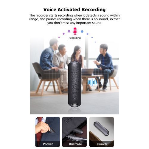 8Gb Mini Voice Activated Recorder Usb 2.0 Flash Drive 96