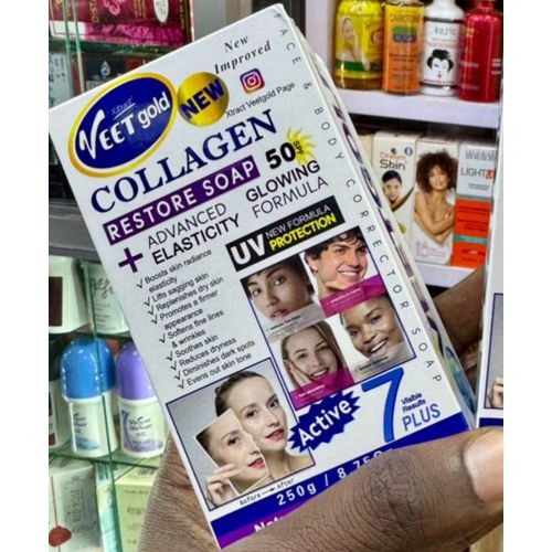 Veet Gold Collagen Restore Soap