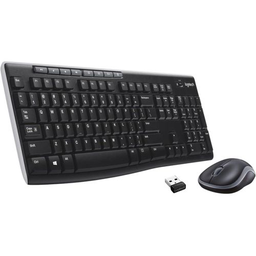 Logitech MK270 Wireless Keyboard And Mouse Combo-Black