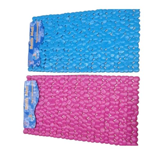 1 PVC Anti Skid Shower BathTub Mat Non-Slip Blue Pink